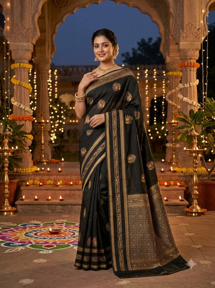 Fairytale Moment Khadi Silk Saree