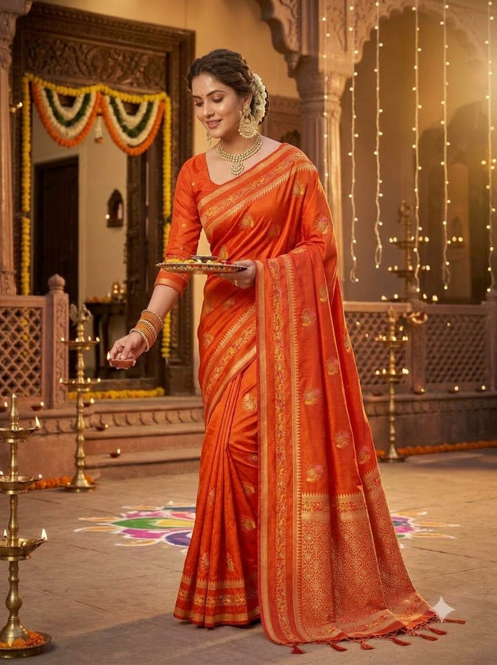 Fairytale Moment Khadi Silk Saree