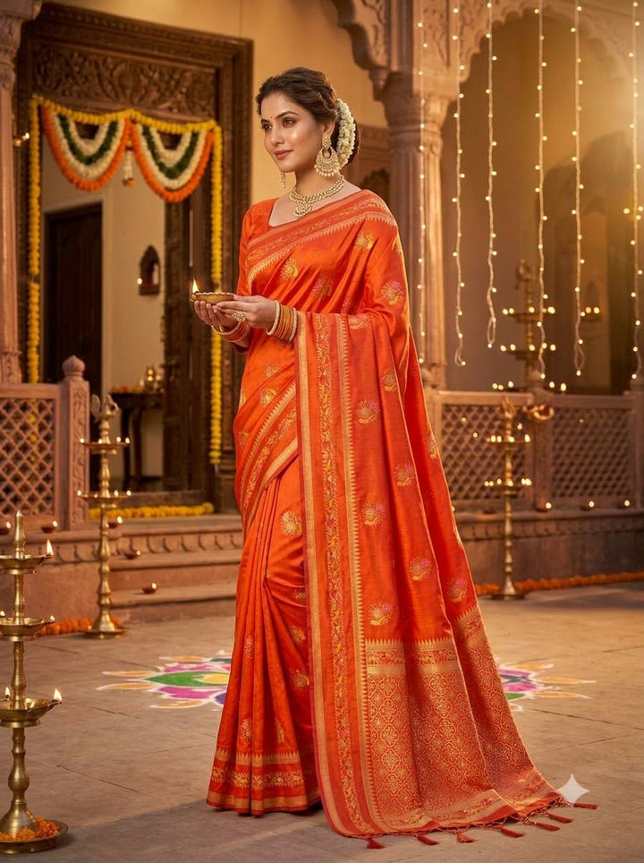 Fairytale Moment Khadi Silk Saree