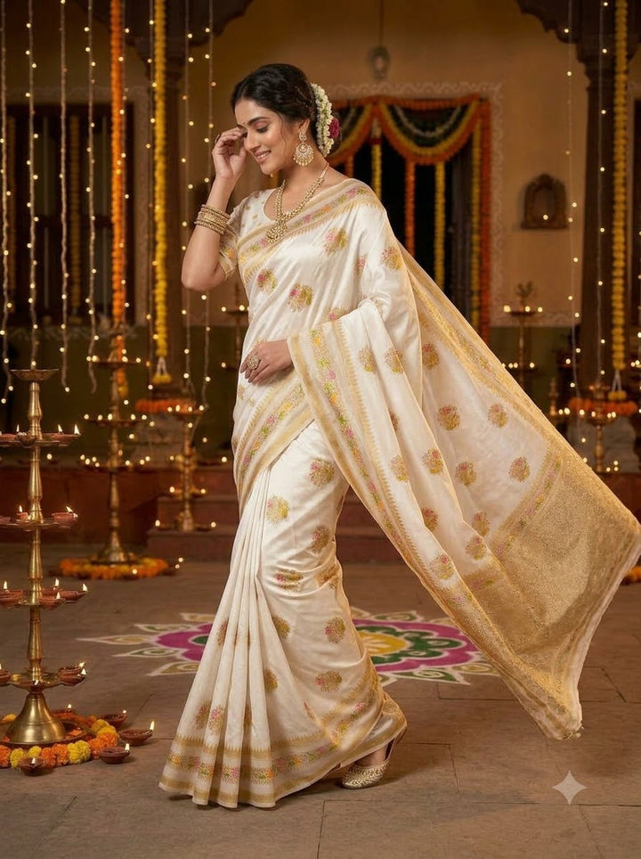 Fairytale Moment Khadi Silk Saree