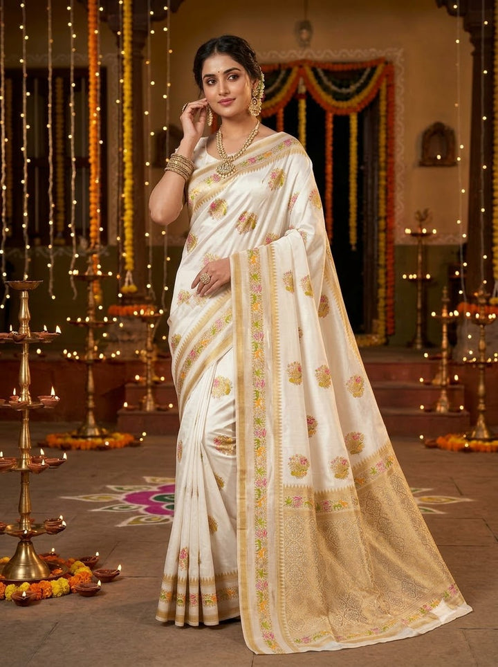 Fairytale Moment Khadi Silk Saree