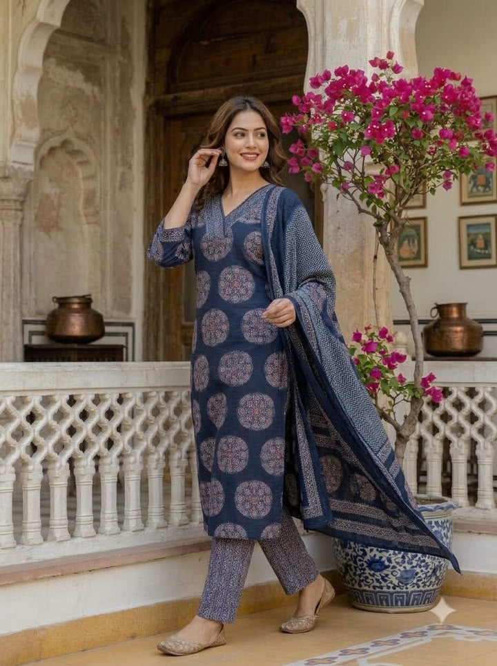 Rasika Cotton Kurti Set