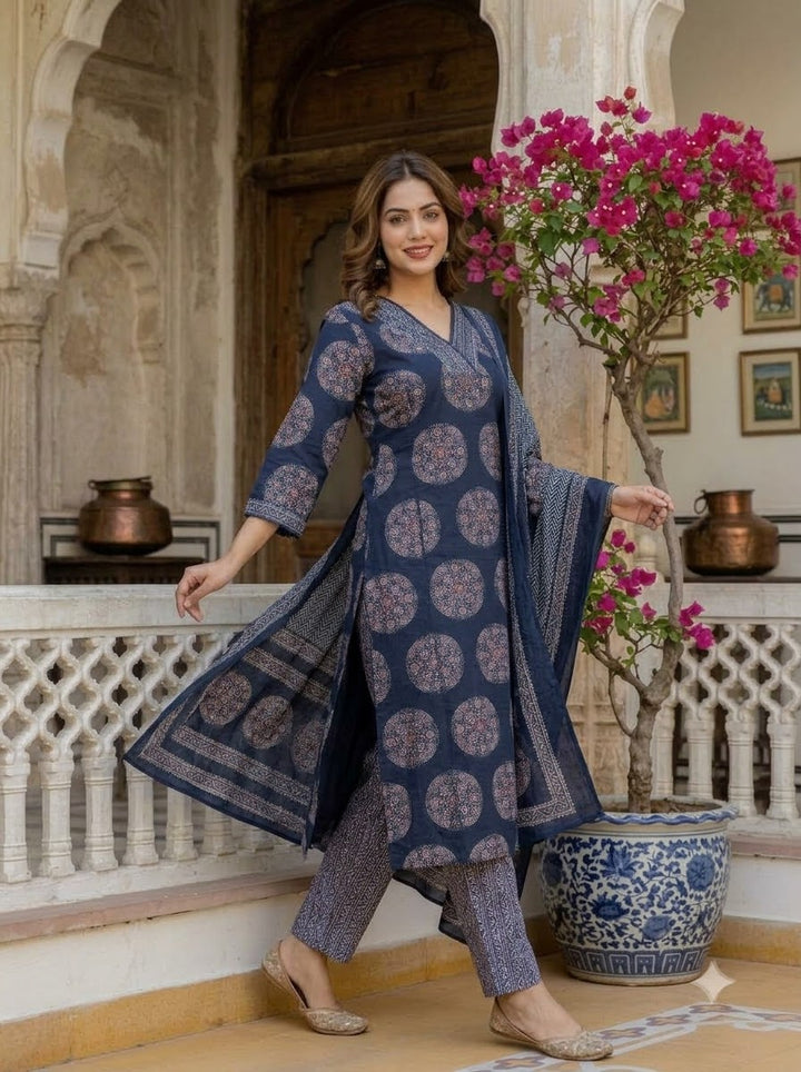 Rasika Cotton Kurti Set