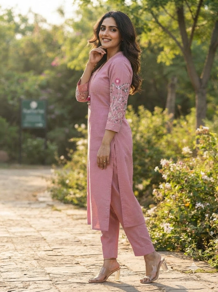 Mohana Cotton  Kurti Set