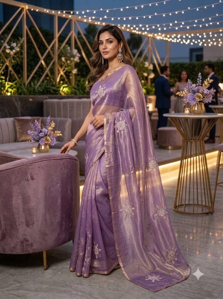 Eyes on Me Fancy Silk Saree