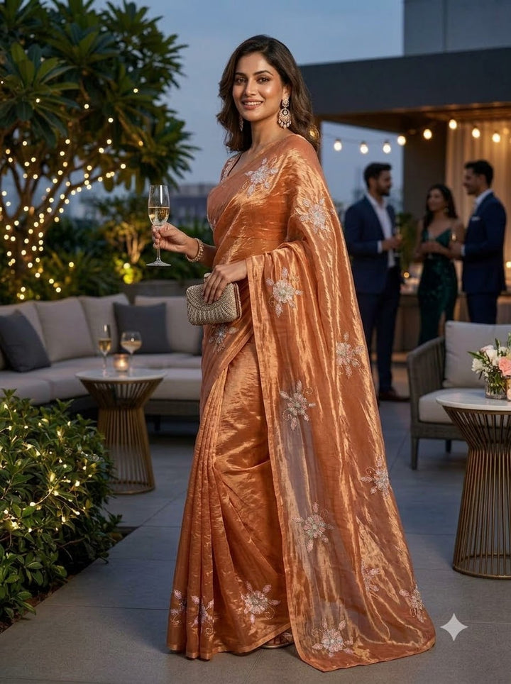 Eyes on Me Fancy Silk Saree