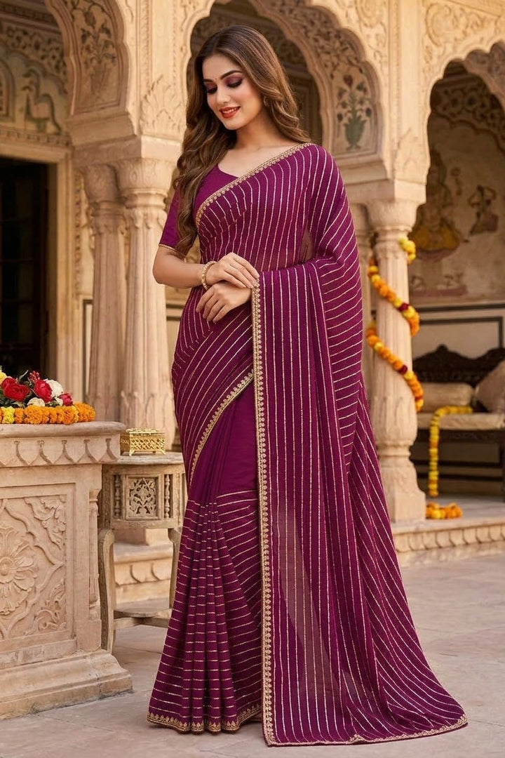 Last Of the Stars-Designer saree