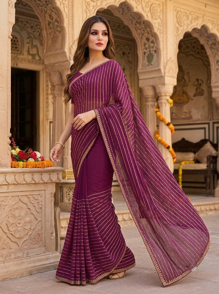 Last Of the Stars-Designer saree