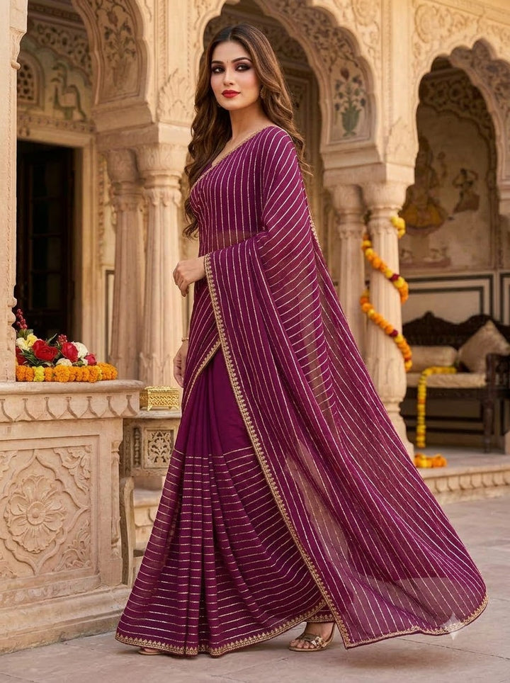 Last Of the Stars-Designer saree