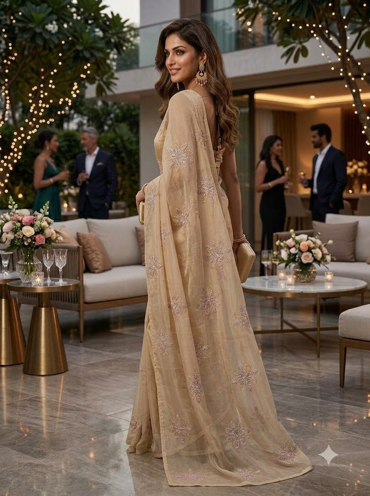 Eyes on Me Fancy Silk Saree