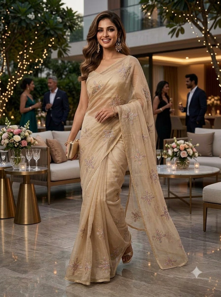 Eyes on Me Fancy Silk Saree