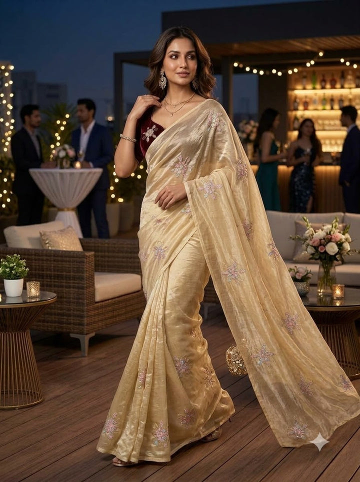 Eyes on Me Fancy Silk Saree