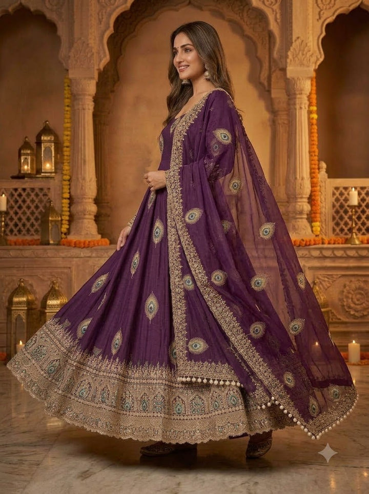 Mor Pankh Royale Gown Set