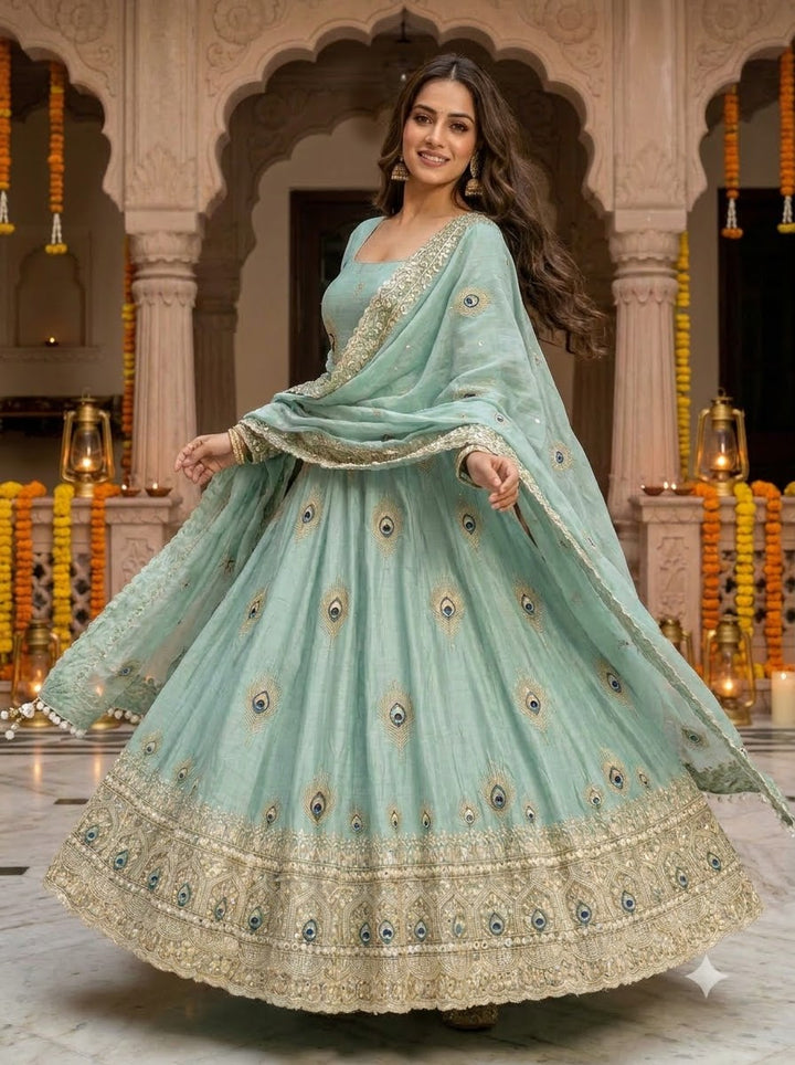Mor Pankh Royale Gown Set