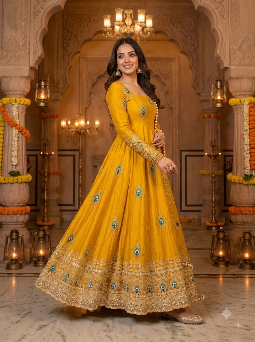 Mor Pankh Royale Gown Set