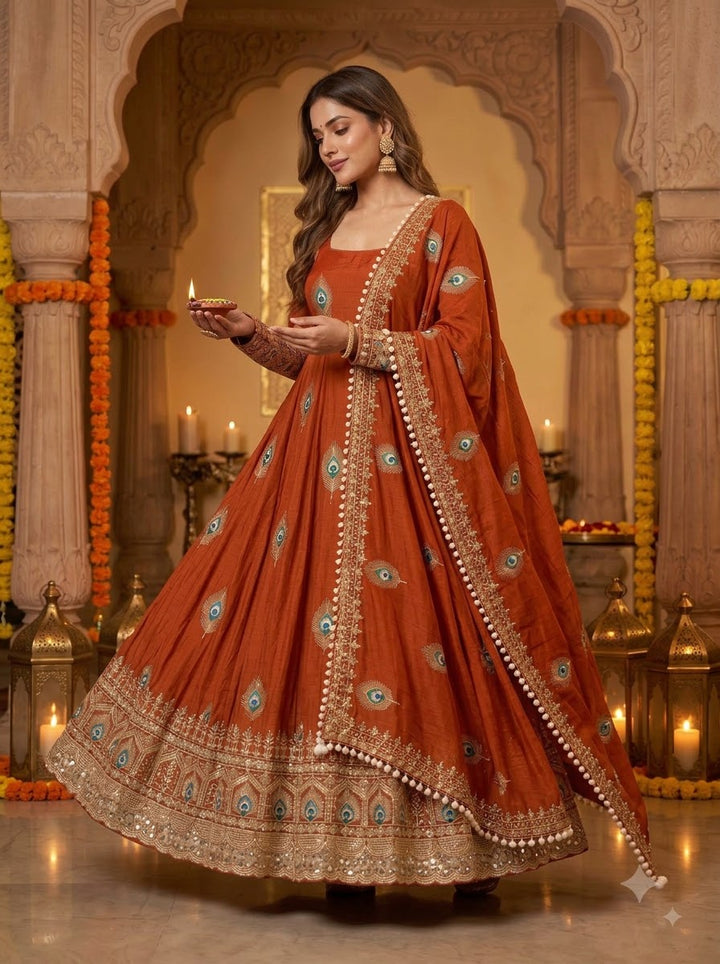 Mor Pankh Royale Gown Set