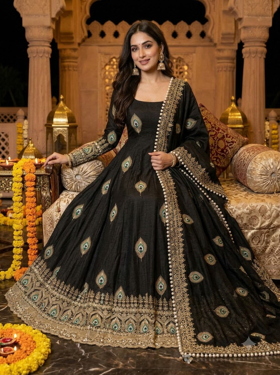 Mor Pankh Royale Gown Set