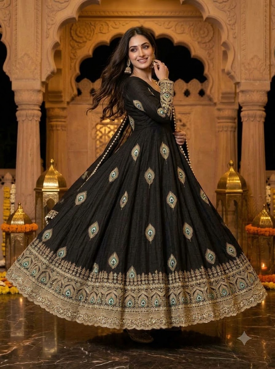 Mor Pankh Royale Gown Set