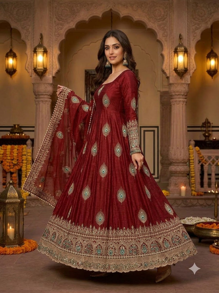 Mor Pankh Royale Gown Set