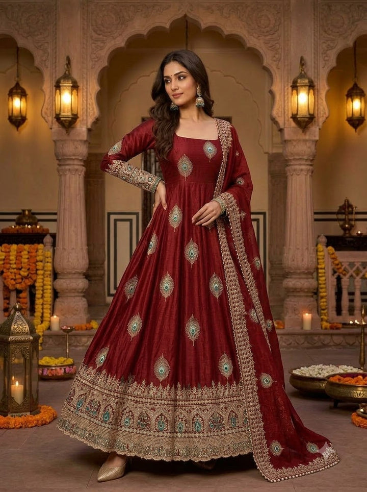 Mor Pankh Royale Gown Set