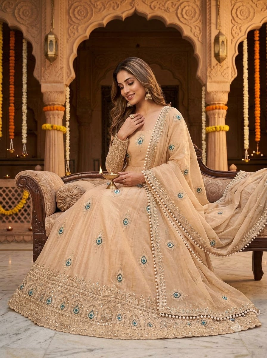 Mor Pankh Royale Gown Set