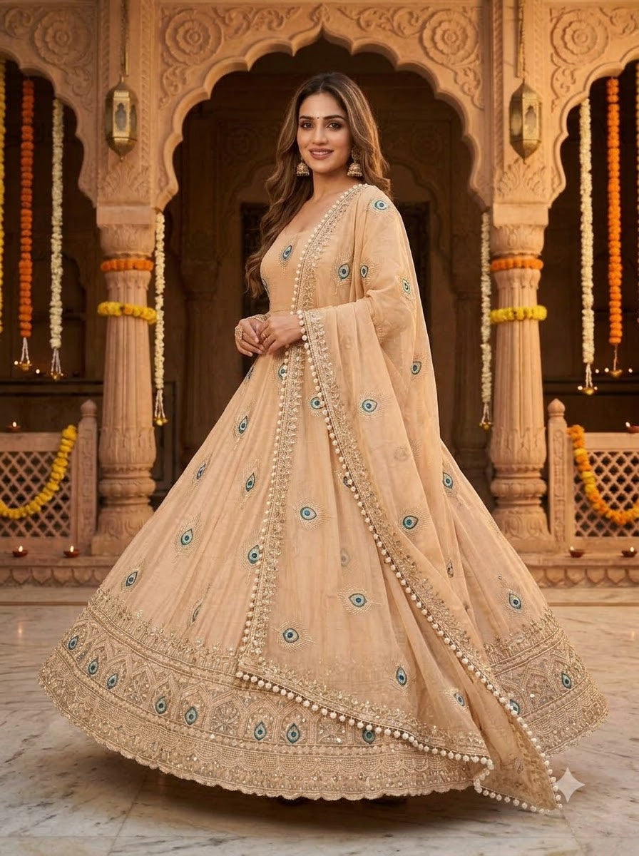 Mor Pankh Royale Gown Set