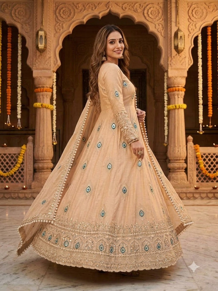 Mor Pankh Royale Gown Set