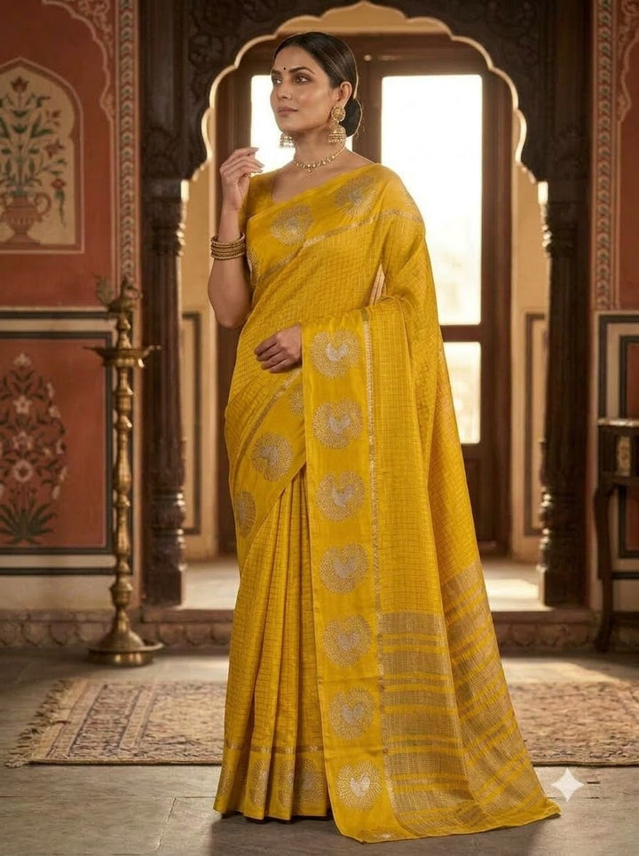 Legacy of Elegance Viscose Crepe Silk Saree