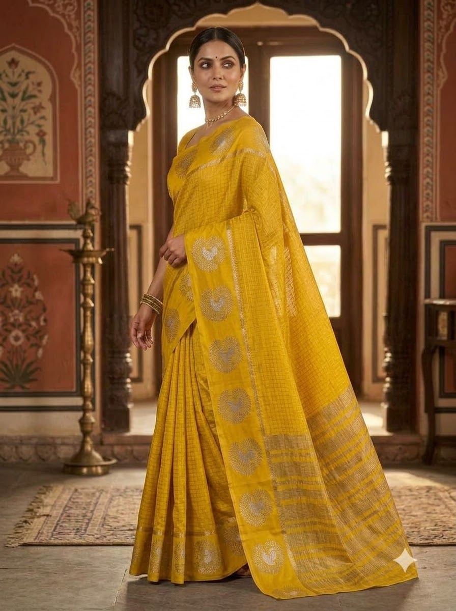 Legacy of Elegance Viscose Crepe Silk Saree