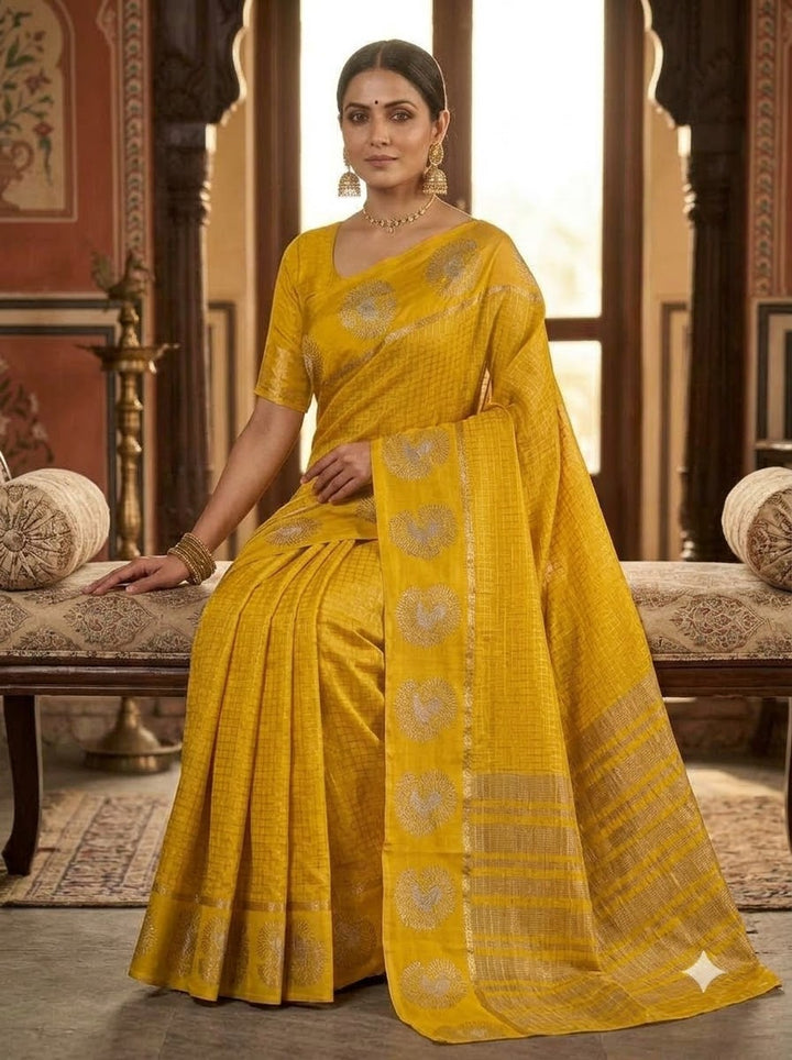 Legacy of Elegance Viscose Crepe Silk Saree