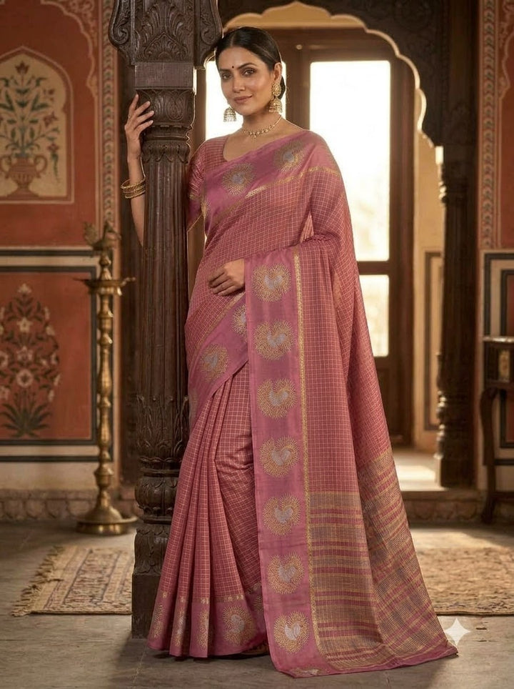 Legacy of Elegance Viscose Crepe Silk Saree