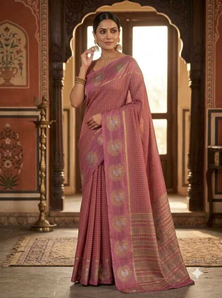 Legacy of Elegance Viscose Crepe Silk Saree