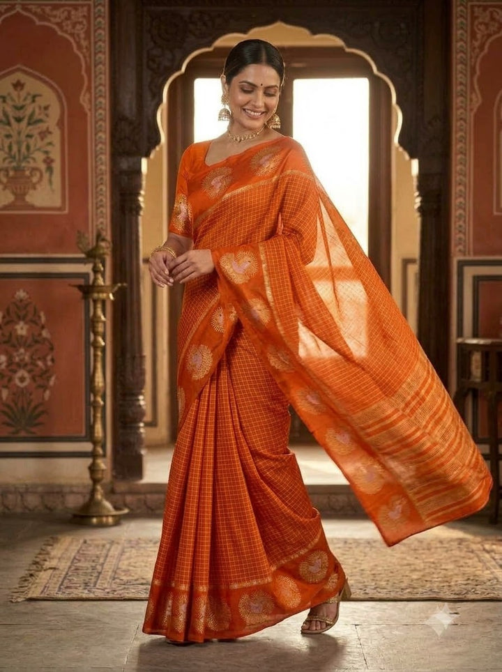 Legacy of Elegance Viscose Crepe Silk Saree