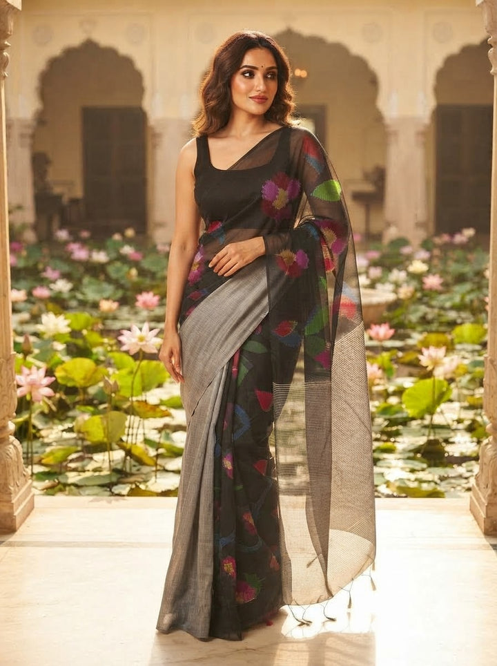Adore The Grace- Matka Muslin Sare