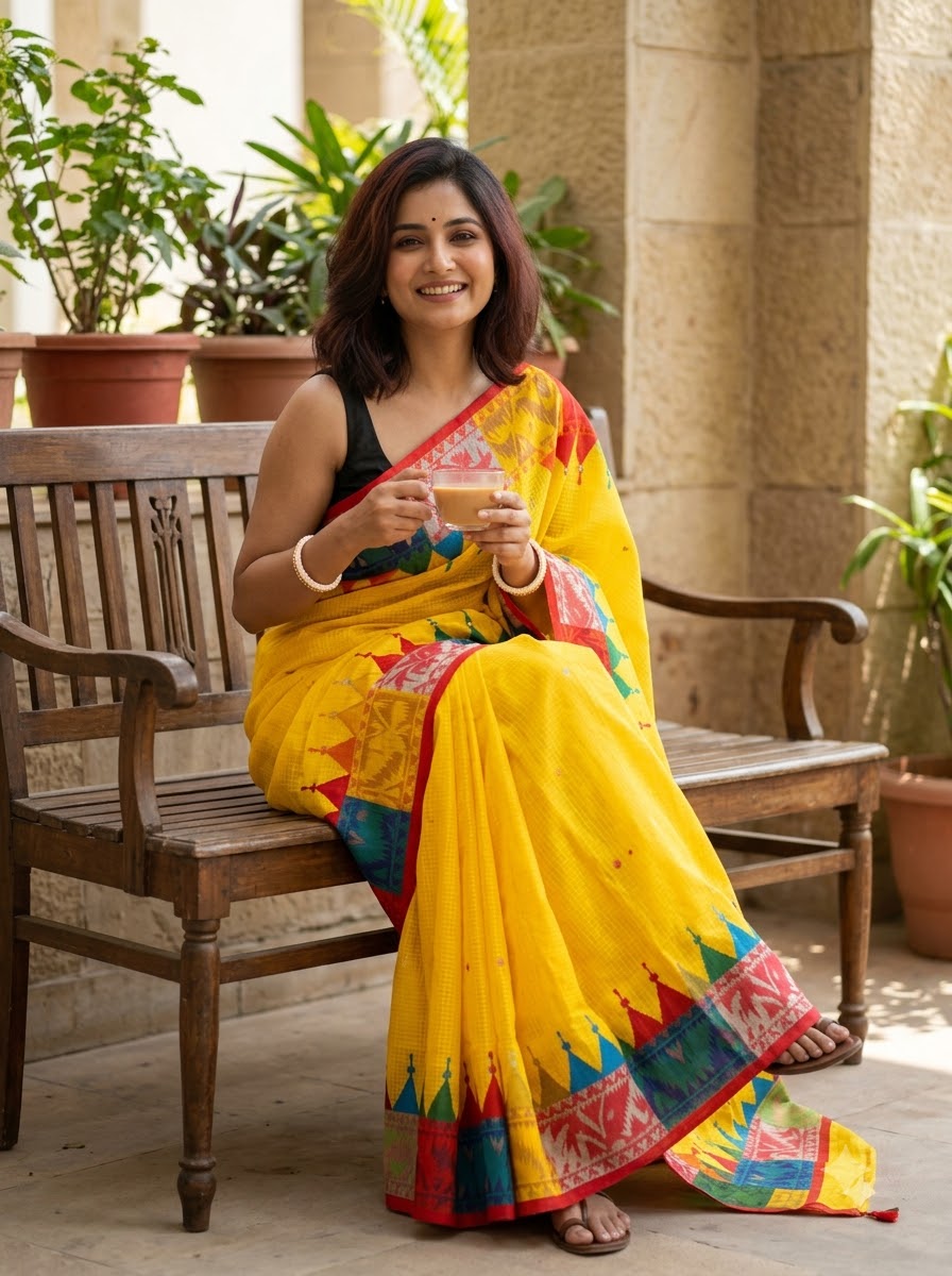 Milon – The Fusion Resham Kota Saree