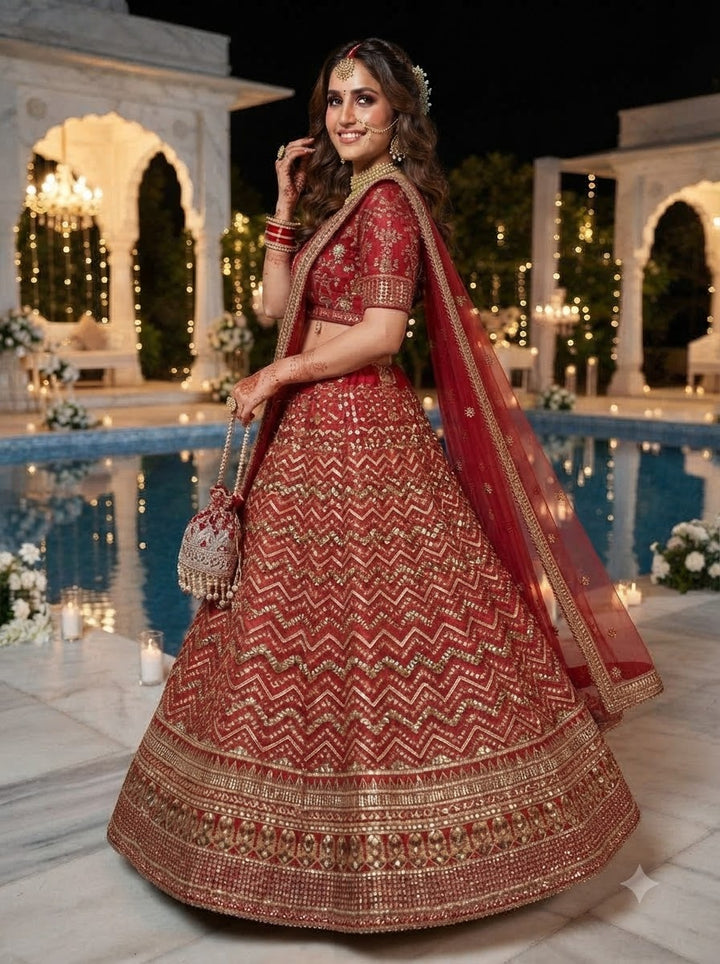 Versailles Princess Fancy Silk Lehenga
