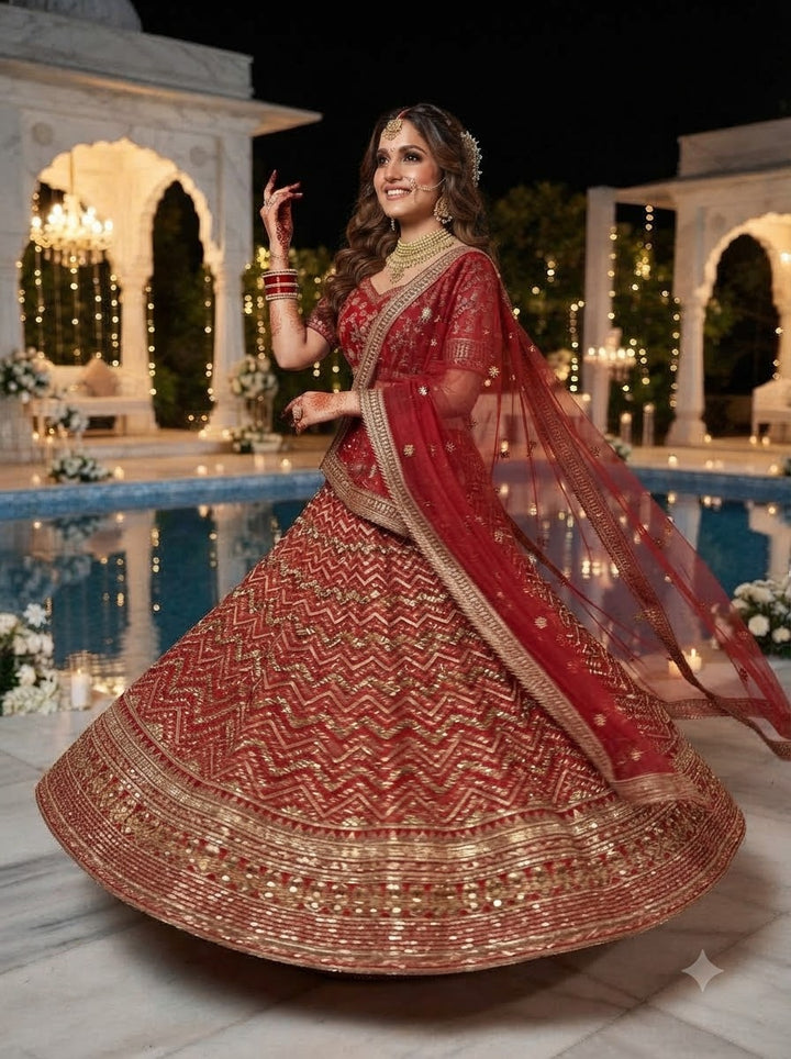 Versailles Princess Fancy Silk Lehenga