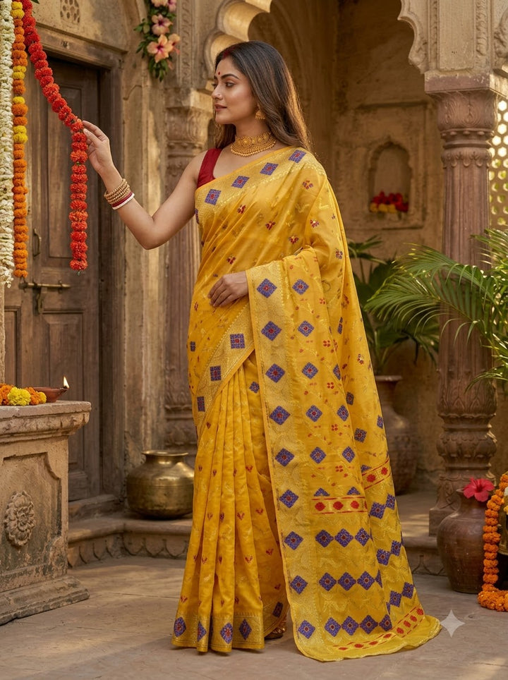 Bonediyana (বনেদিয়ানা)Bengal Jamdani Saree