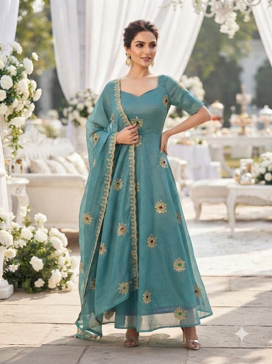 Glowish Glam Gown Set