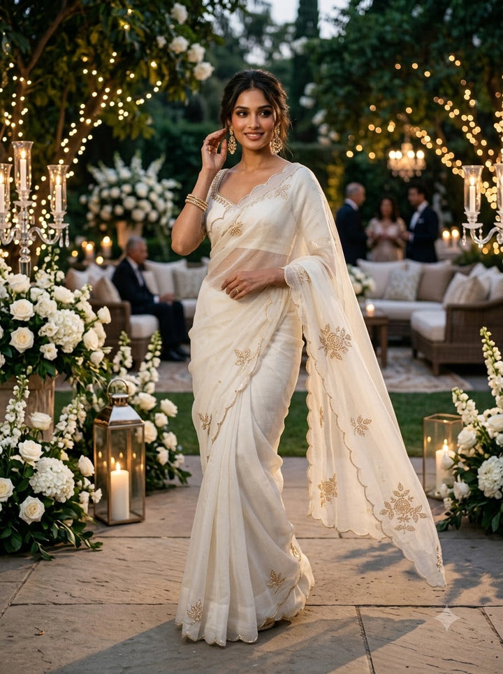 Wink of Love Chiffon Saree