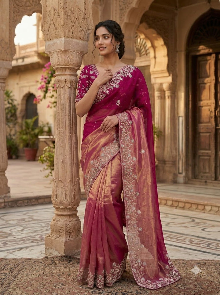 Be My Universe Fancy Silk Saree