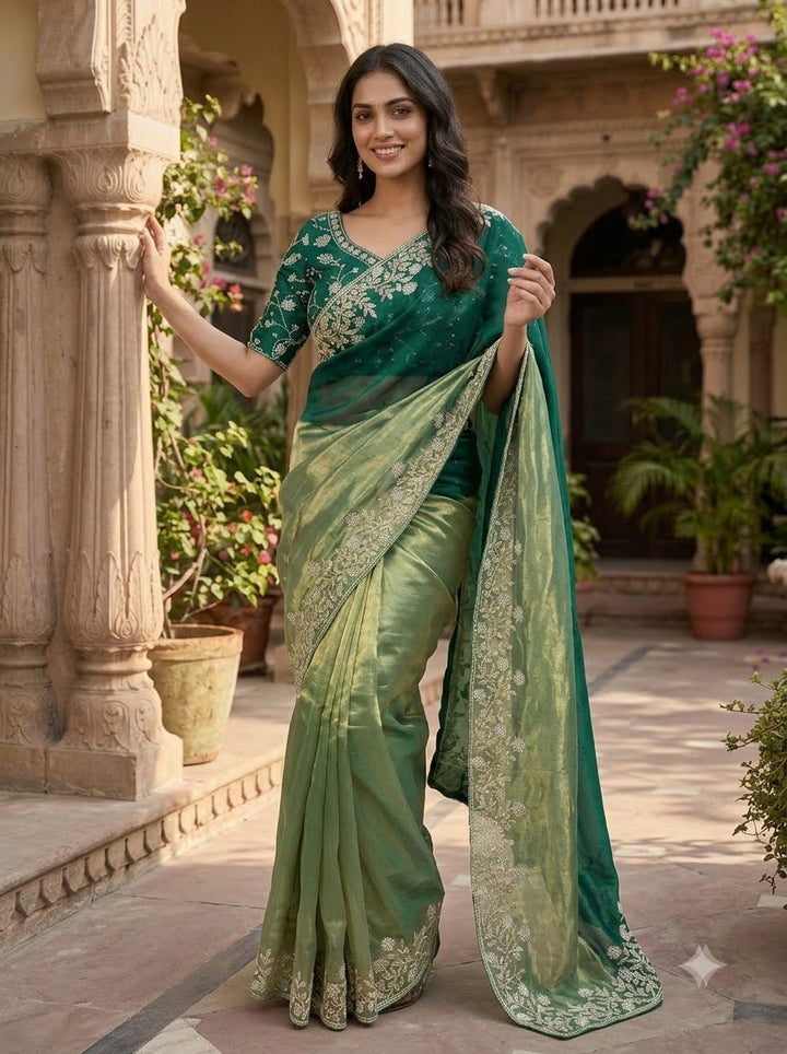 Be My Universe Fancy Silk Saree