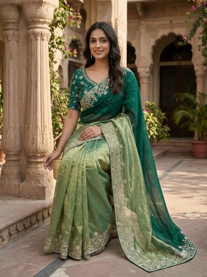 Be My Universe Fancy Silk Saree