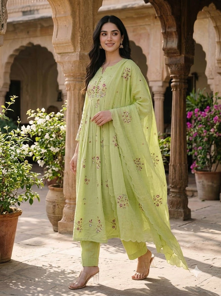 My Forever Star Cotton Kurti Set