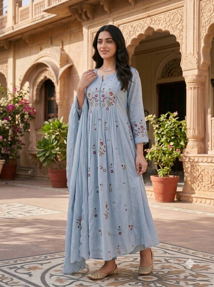 My Forever Star Cotton Kurti Set