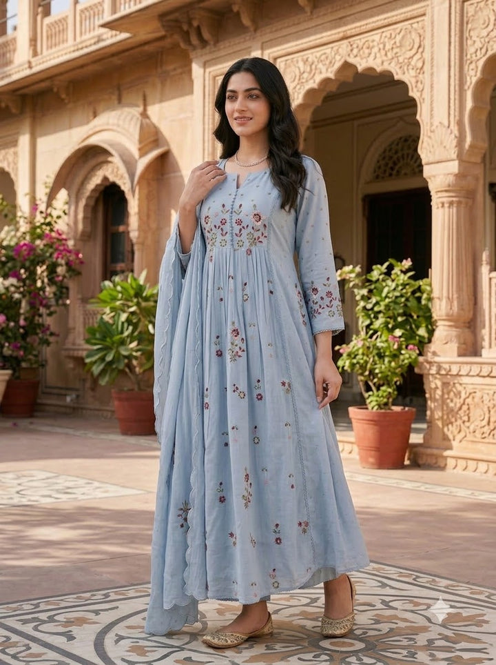 My Forever Star Cotton Kurti Set