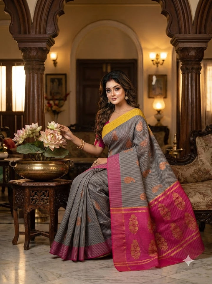 Shubh Shringar Banarasi Semi Katan Silk Saree