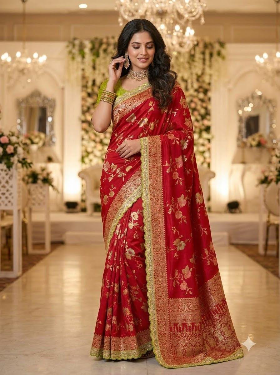 Shubh Vivah Dola Silk Saree