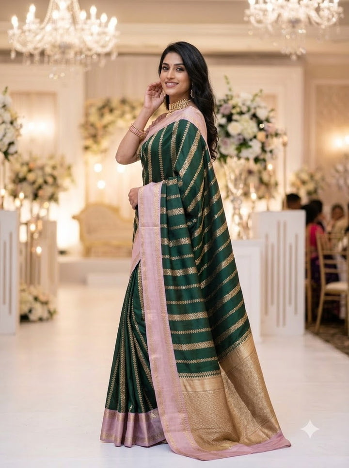 Prem Bandhan Silk Jacquard Weaving Saree
