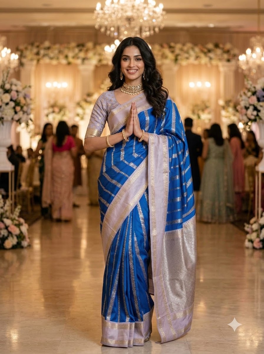 Prem Bandhan Silk Jacquard Weaving Saree